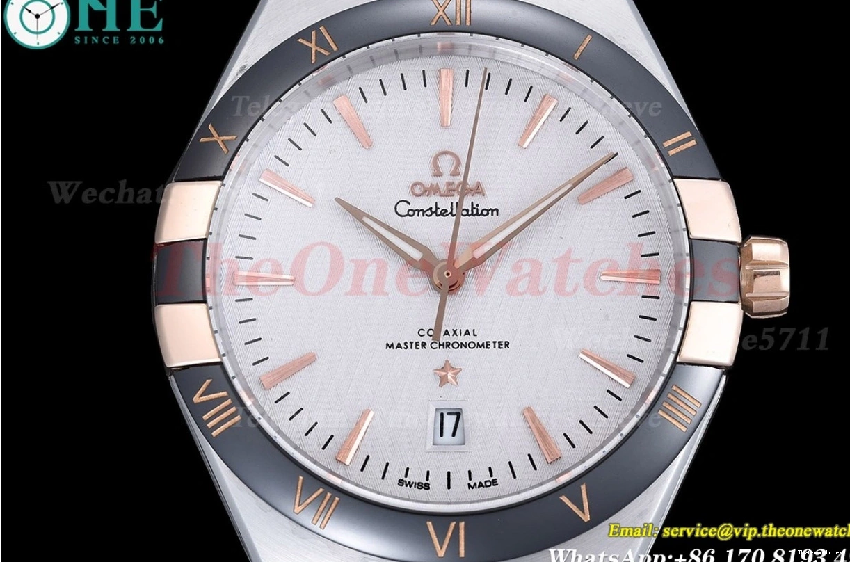 GDF RG White MY8215 LE Dial Constellation 41mm Ceramic 0116